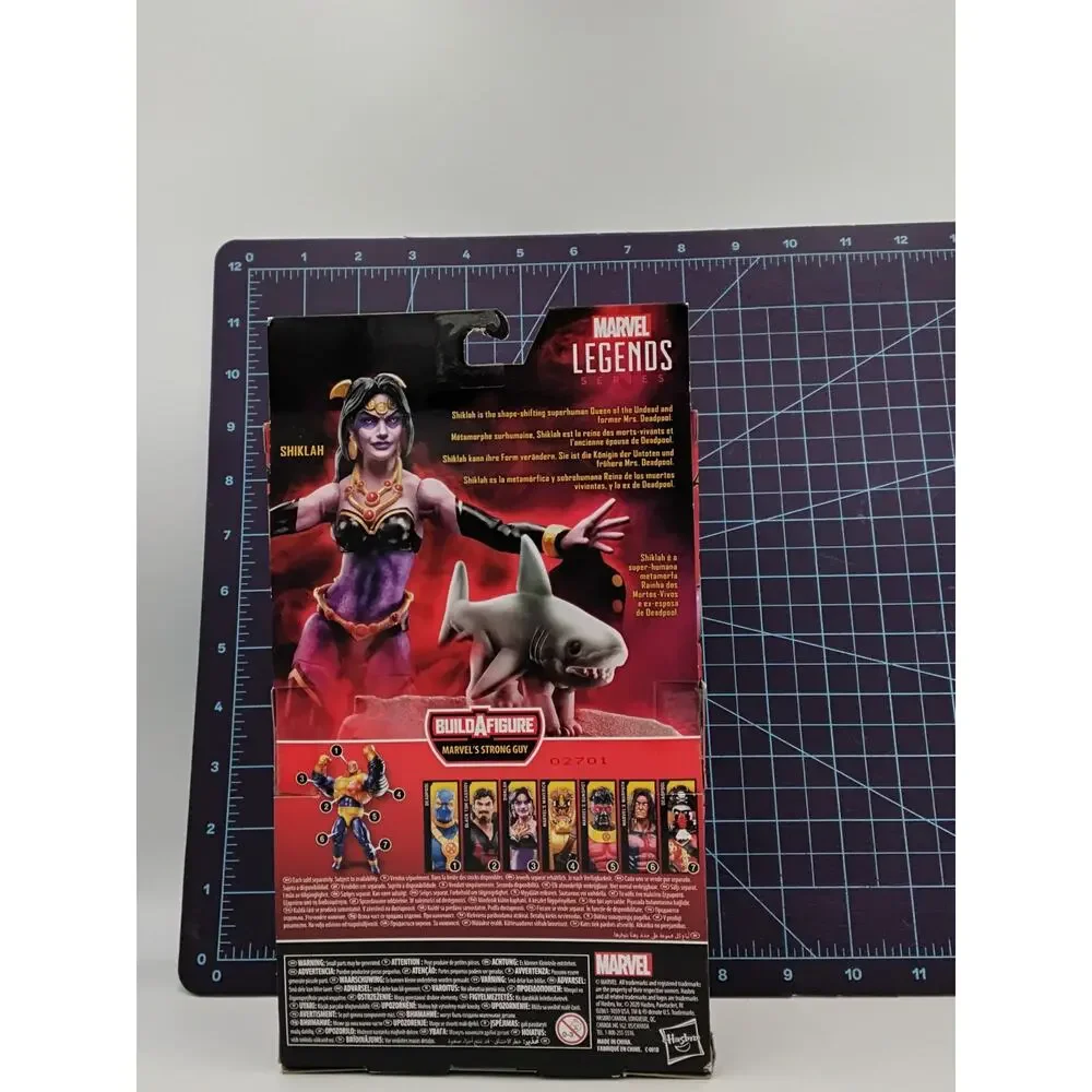 2020 Shiklah with Jeff Legends Series Action Figure Sealed Marvel Hasbro